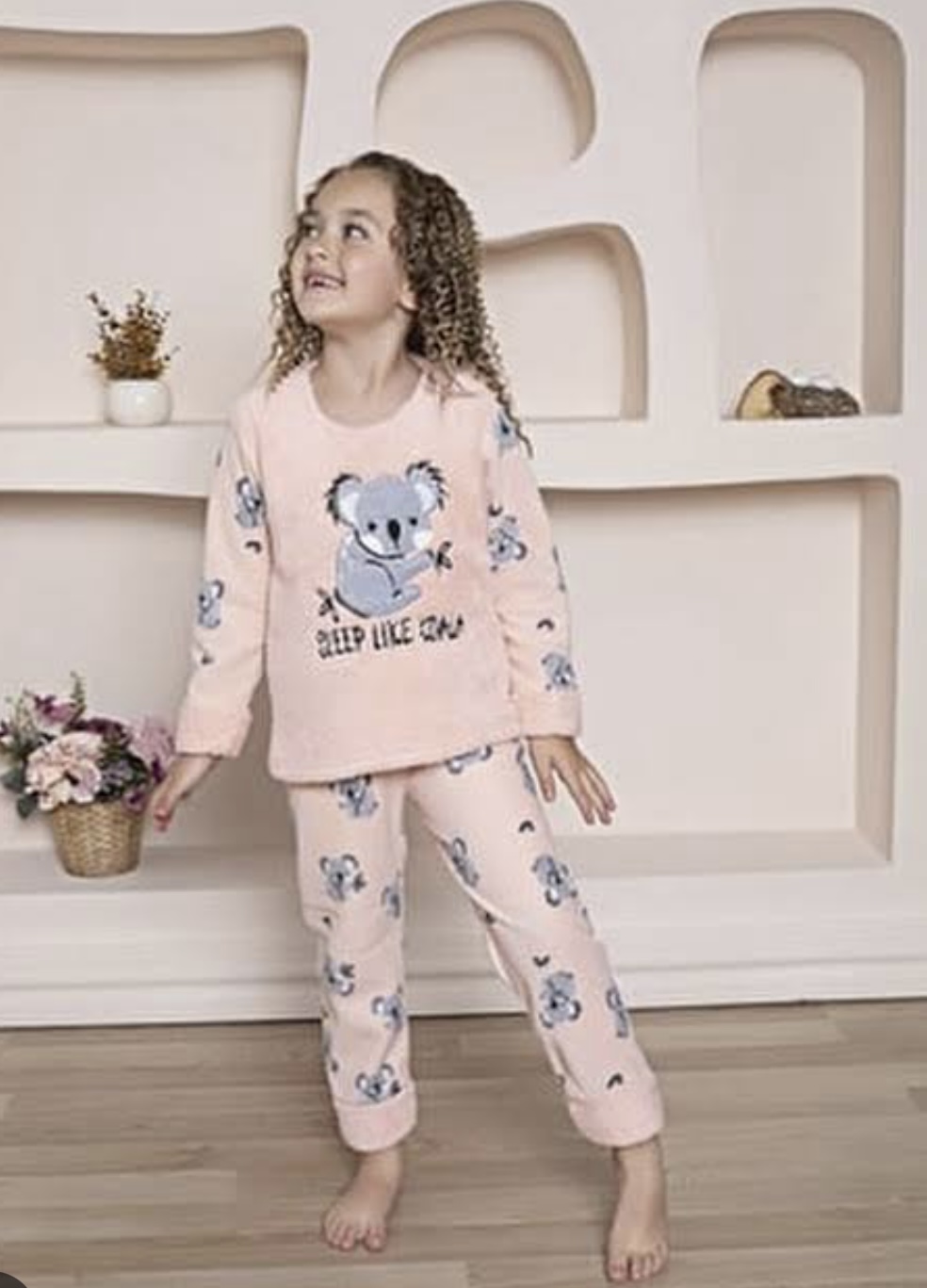 Somon Koala Pijama Takımı ( uyku Bandı hediyeli )