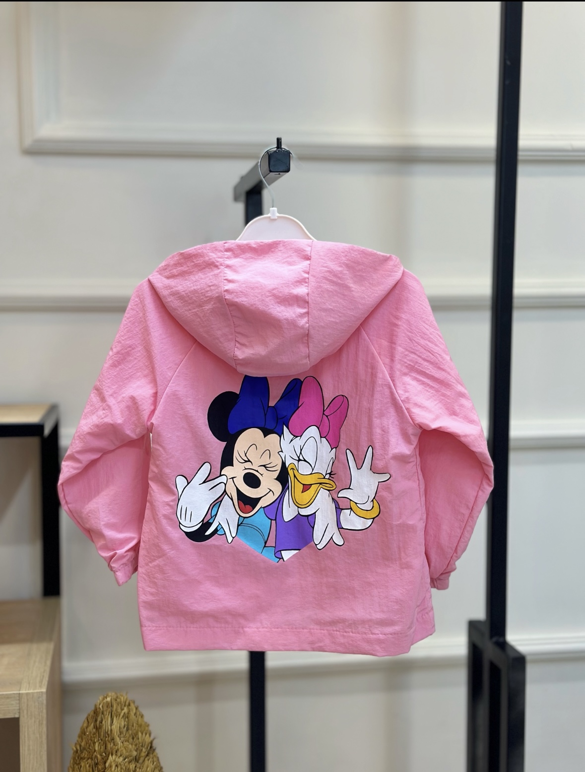 3-6 Yaş Pembe Disney Yağmurluk