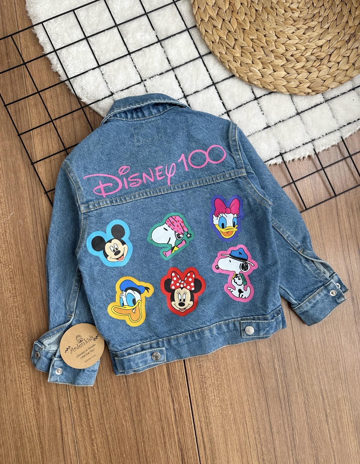 2-10 Yaş Disney Kot Ceket