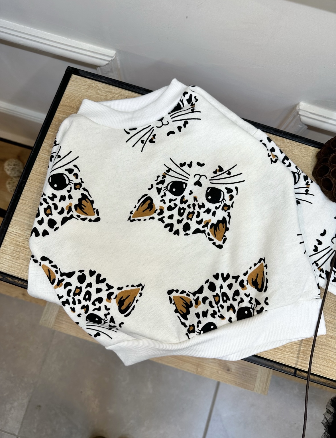 2-7 Yaş Leopar Sweatshirt