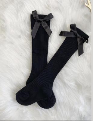 0-3 Yaş Siyah Diz Altı Çorap