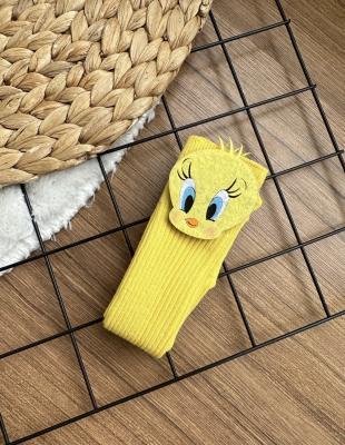 0-3 Yaş Sarı Tweety Çorap