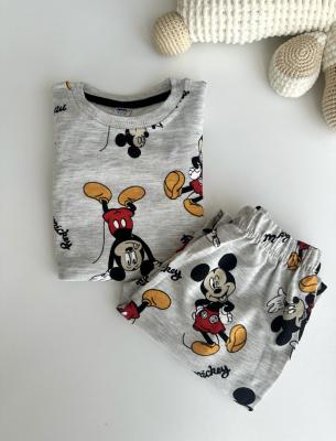 3-7 Yaş Mickey Alt Üst Pijama Takım (fp)