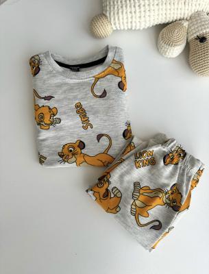 3-7 Yaş Simba Alt Üst Pijama Takım (fp)